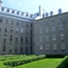 Jardin français avec vue sur le Vieux Séminaire et le Pavillon Jean-Olivier-Briand