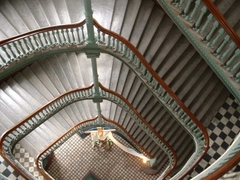 Grand escalier du Pavillon Jean-Olivier-Briand (1882)