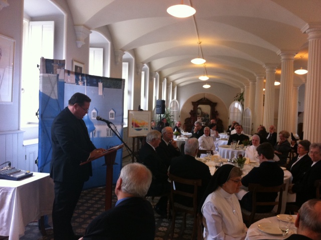 Banquet 350e 14 avril 2013 Mot du cardinal Lacroix Banquet 350e 14 avril 2013 Mot du cardinal Lacroix