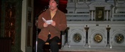 Robert Level intréprétant son chant à la Chapelle extérieure du Musée de l`Amérique française le 2 octobre 2008